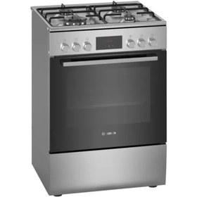 Resim Bosch HXR391H51T 66 L Gazlı Elektrikli Solo Fırın Inox 