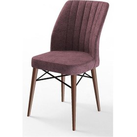 Resim Canisa Concept Arp Serisi 70x110 Sabit Mutfak Masası Takımı Beyaz Ceviz Masa 4 Gül Kurusu Sandalye Masa Beyaz/ Sandalyeler Gülkurusu 