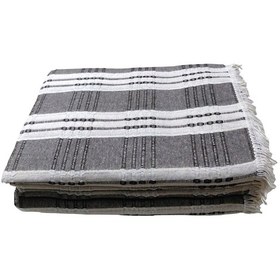 Resim Buldan Pamuklu Koltuk Örtüsü Maxi Takım 3+3+1+1 -k.kahve Krem Kahve - Krem 