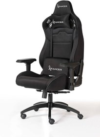 Resim XRANCER BİG BOSS BLACK KADİFE OYUNCU KOLTUĞU 