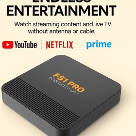 Resim FS1PRO Teknoloji TV Box 8K Android Media Player 
