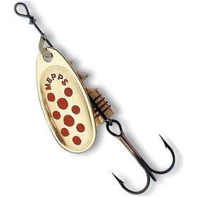 Resim Mepps Comet Sarı Kırmızı No:1 3.5g Döner Olta Kaşığı 