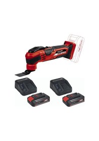 Resim Einhell Varrito Çift Akülü Raspalama Makinesi + 2.5 Ah Akü 2 Adet 