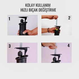 Resim Elektrikli Tilki Kuyruğu Testere Kılıç Testere (Sarı) EEA390 