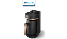 Resim Philips Series 5000 Bakır Türk Kahve Makinesi + 1 Pk. Türk Kahvesi Hediye 