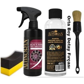 Resim Altın Oran Lastik ve Jant Bakım Seti 