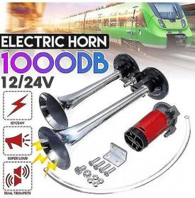 Resim 1000db Araç Kornası 12v/24v Yongtao 