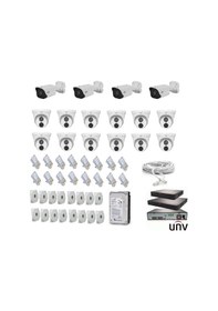 Resim 2mp 16 Adet Ip Kameralı Set Poe-120595 