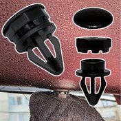 Resim 4 Adet for NISSAN Juke F15 2010 - 2015 Bagaj Rafı Askısı Bağlantı Elemanı Arka Bagaj Plastik Düğme Bagaj Braketleri Klipsleri Yedek Parçalar 