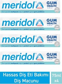 Resim Meridol Hassas Diş Eti Bakımı Diş Macunu 4 x 75 ML 