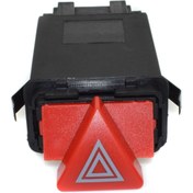 Resim parçazamanı Audi A6 1997-2005 Dörtlü Flaşör Düğmesi 4b0941509c 9 Pin 