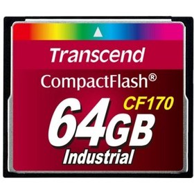 Resim TRANSCEND TS64GCF170 64GB CF170 300x Industrial Hafıza Kartı 