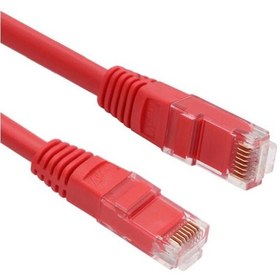 Resim Vcom Np611B-R-2.0 Cat6 2.0Mt Kırmızı Utp Patch Kablo 