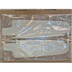 Resim Vw Minibüs T2 1968-1979 Güneşlik Krem Sağ Sol Takım 