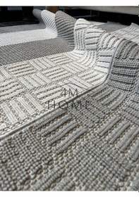 Resim Mira Serisi Halı Yolluk Salon, Oturma, Yatak Odası Ve Koridor, Mutfak Halısı Desen Kodu 68979-95 Gri 