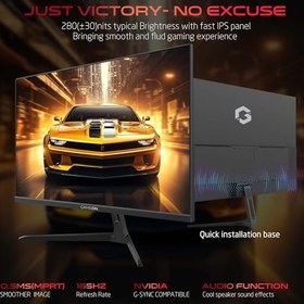 Resim GAMEON GOAE27QHD165IPS Pro 27" QHD, 165Hz, MPRT 0.5ms, PS5 Destekli, Hızlı IPS Siyah Oyuncu Monitörü 