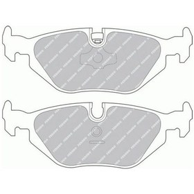 Resim FERODO FDB850 Fren Balatası Arka 75 Mg Zt / 9-5 / Bmw 3 E46 Bmw Z3 Bmw Z4 E85 / Mg6 