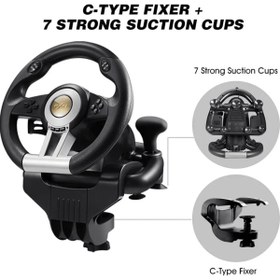 Resim Genel Markalar Pxn Pxn-V3 Pro Direksiyon Set Oyun Konsolu 