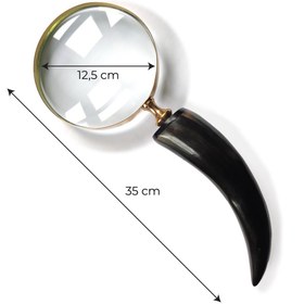 Resim Horn Handle Magnifying Glass 