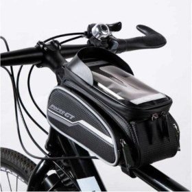 Resim Fortegt 816 Heybe Bisiklet Çantası Kadro Üstü Telefon Gözlü Çanta 