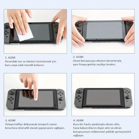 Resim Switch 2 Temperli Cam 9H Ekran Koruyucu (Nintendo Uyumlu) 