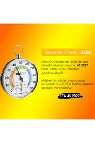 Resim Sevgift TFA 45.2033 ´RaumKlima´ İbreli Sıcaklık ve Nem Ölçer (Alman) 