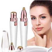 Resim abnturk 2 Başlıklı Çift Fonksiyonlu Kaş Ve Tüy Alma Cihazı 