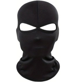 Resim Tcherchı Rüzgar Geçirmez Maske Ön Cam Kapağı Motosiklet Siyah 