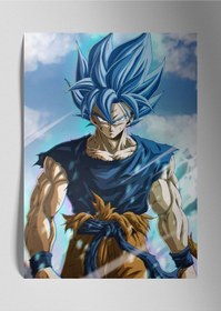 Resim Son Goku Anime - Metal Tablo 