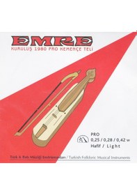 Resim Emre 025 - 028 - 042 Light Pyramid Kemençe Takım Tel - Pro Kemen 
