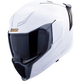 Resim Icon Ultraflite Rizz Rizz 3 Mıps Kapalı Kask Beyaz 
