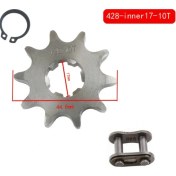 Resim Cloudstore Kayo Bse Ssr Sdg 428 17mm Delik 10 Diş Zincir Bağlantılı Motor Zincir Dişlisi 