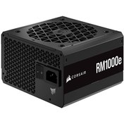 Resim RME Serisi RM1000E 1000 W 80+ Gold Tam Modüler ATX 3.0 PCIe 5.0 Siyah Güç Kaynağı Corsair