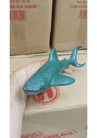 Resim Plastik Oyuncak Büyük Boy Hayvan Balina Köpekbalığı Whale Shark 23 Cm 
