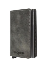 Resim Wrapsol Mekanizmalı Cüzdan Akıllı Kartlık Book Karbon Gri 0 / Füme Füme 