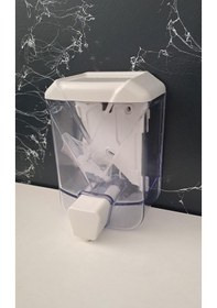 Resim Maxıflow Plastik Sıvı Sabunluk - Şeffaf Mavi 500 Ml 13434 Diğer 