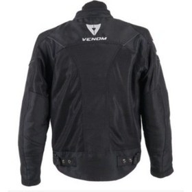 Resim Venom Dynamıc Pro V2 Cordura Impactec Yeni Sezon Siyah 4 Mevsim Motosiklet Montu 