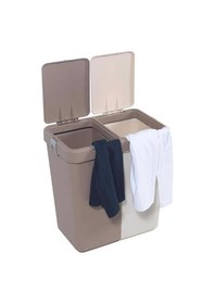 Resim Reis Home Motek 80 Litre Kirli Çamaşır Sepeti Çamaşır Selesi İkil Kahve 