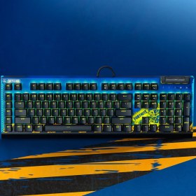 Resim Razer Blackwidow V4 X Fortnite Edition Rz03-04703600-r3m1 Rgb Yellow Switch Kablolu Mekanik Oyuncu Klavye 