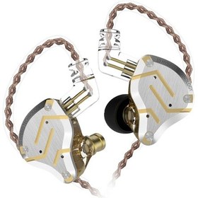 Resim Kz ZS10 Pro 3.5 Mm 1dd + 4ba Hibrit Hifi Kablolu Kulak İçi Kulaklık 