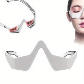 Resim 3D Çok Fonksiyonlu Göz Masajı Cihazı - USB Şarj Edilebilir, Taşınabilir Kişisel Bakım Cihazı, Rahatlama İçin Ayarlanabilir Göz Bakım Ekipmanı. 