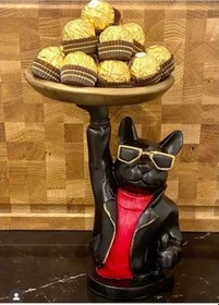 Resim Tepsili Tavşan Dekor 