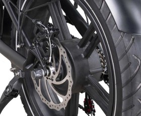 Resim Ape Ryder Dc20 Elektrikli Bisiklet Siyah Siyah 