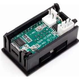 Resim Dc 0-100v 10a Dijital Voltmetre Ampermetre Dsn-vc288 Mavi Kırmızı 0.28 3 Hane 7 Segment 
