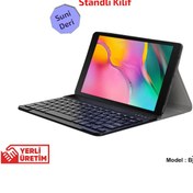 Resim Samsung Tab A8 T290 T295 Bluetooth Klavyeli Stand Kılıf - Bkk4 Diğer