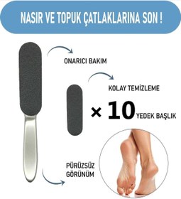 Resim EMKOZMETİK TOPUK TÖRPÜ+ 10 KULLAN AT TORPU 