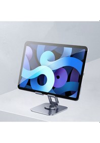 Resim Jmary Mk-61 Ayarlanabilir Katlanabilir 360 Derece Dönebilen Telefon Ve Tablet Standı Gri 