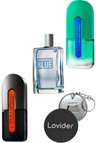 Resim Avon Full Speed 75ml + Individual Blue 100ml + Full Speed Electric 75ml Erkek Parfüm + Lovider Anahtarlık 