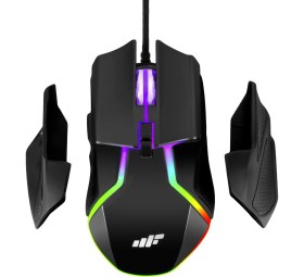 Resim MF Product Strike 0589 Kablolu RGB Led Aydınlatmalı 3200 DPI Gaming Oyuncu Mouse Siyah 
