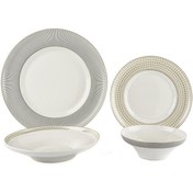 Resim Mikasa Moor P038.394080 Pretty 24 Parça Yemek Takımı 